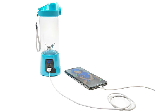 Portable Multifunction Blender with Built-in Power Bank – USB Rechargeable | Juicer &amp; Charger in One