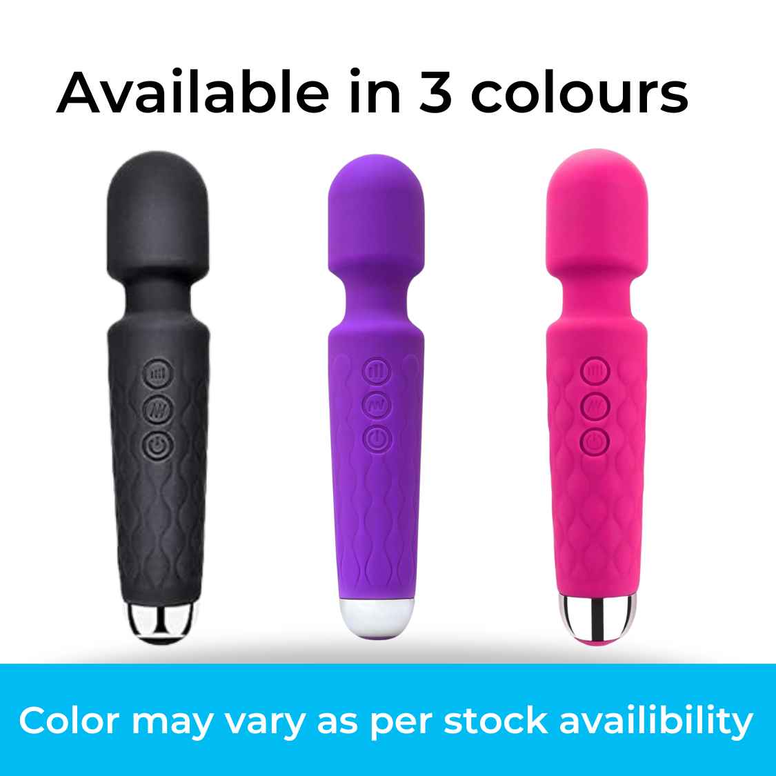 Body Massager Wand – Rechargeable & Portable